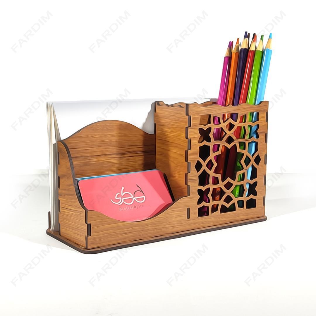 طرح لیزر جامدادی و جاکارتی رومیزی کد A132251